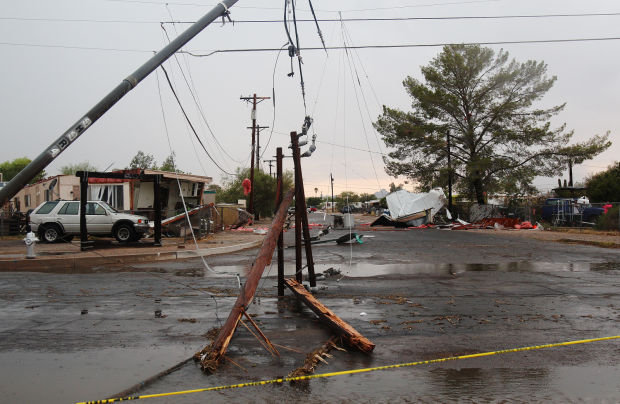 Monsoon causes problems on Tucson streets